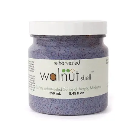 Re-Harvested Walnut Shell Gel Medium – 250 Ml Eco-Conscious Texture Additive 1