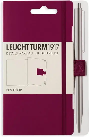 Red Pen Loop Holder For Desk Organization 1
