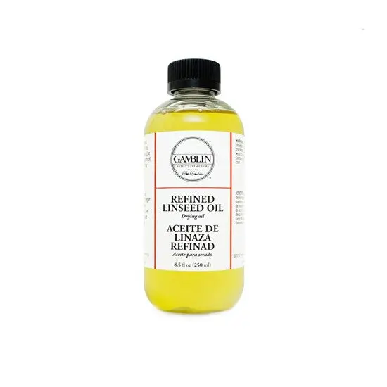 Refined Linseed Oil Medium For Oil Painting – 250Ml Bottle 1