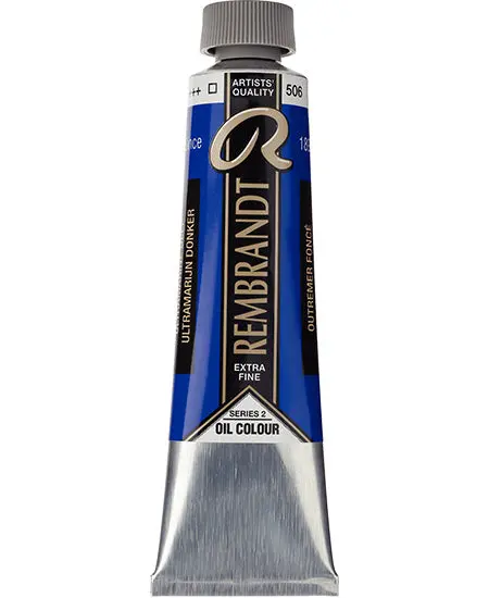 Rembrandt Oil Paint In Ultramarine Deep, 40 Ml (Series 2) 1