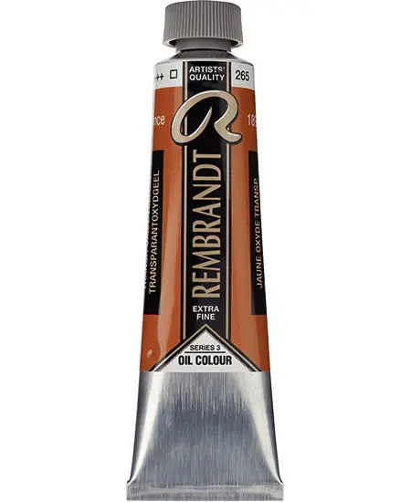 Rembrandt Oil Paint – Transparent Oxide Yellow (40 Ml, Series 3) 1