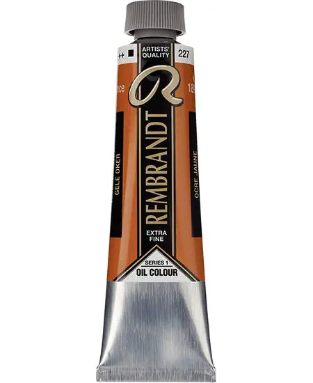 Rembrandt Oil Paint – Yellow Ochre, 40 Ml, Series 1 1