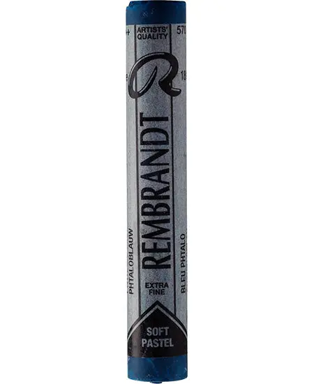 Rembrandt Phthalo Blue Soft Pastel – Single Stick #570.3 1