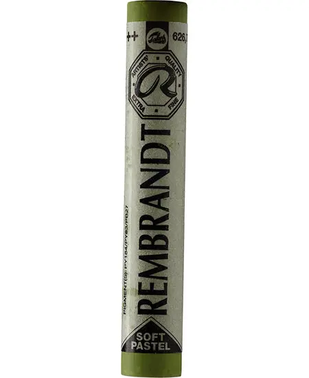 Rembrandt Professional Soft Pastel – Cinnabar Green Light, Shade 626.7 1
