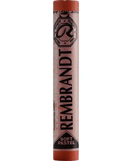 Rembrandt Red Oxide Soft Pastel – 339.5 Hue, Individual Stick 1