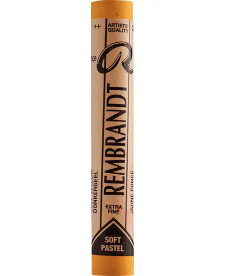 Rembrandt Soft Pastel In Deep Yellow (Color #202.5) 1