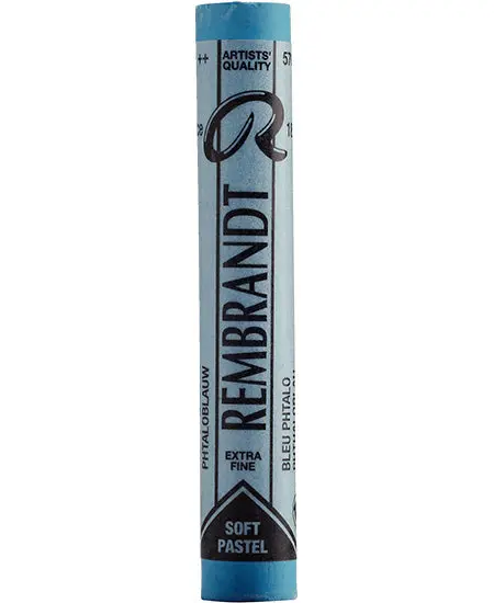 Rembrandt Soft Pastel In Phthalo Blue – Single Stick (570.7) 1