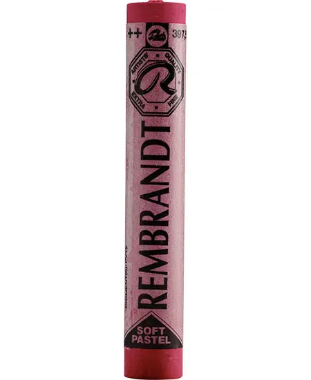 Rembrandt Soft Pastel – Permanent Rose #397.5, Single Stick 1