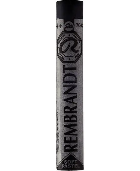 Rembrandt Soft Pastel Stick – Grey No. 704.3, Richly Pigmented 1