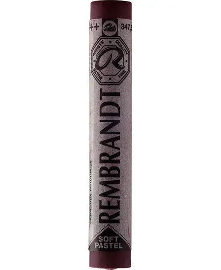 Rembrandt Soft Pastel Stick – Indian Red #347.5, Rich Pigment Density 1