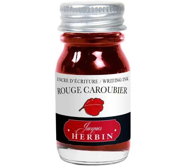 Rouge Caroubier Calligraphy Ink – 10 Ml Bottle 1