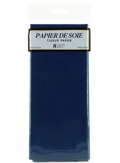 Royal Blue Tissue Paper – Lightweight Craft Wrapping Sheet 1