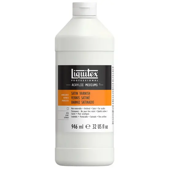 Satin Finish Acrylic Varnish – 946Ml (1 Quart) 1