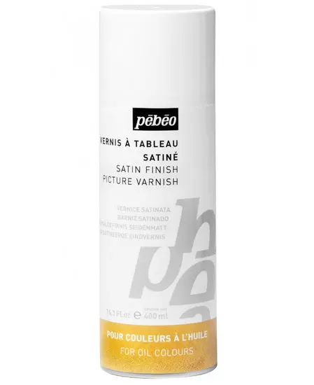 Satin Finish Picture Varnish Spray For Oil Paintings – 400 Ml 1
