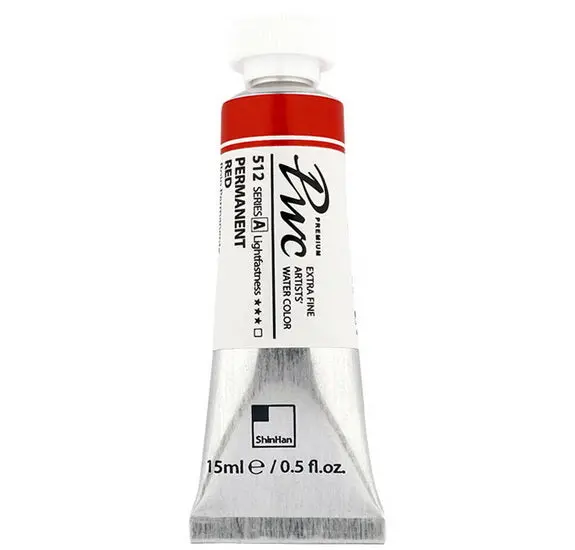 Schmincke Horadam Watercolor – Permanent Red, Extra Fine, 15Ml 1
