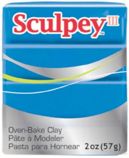 Sculpey Iii Blue Oven-Bake Polymer Clay – 1 Oz 1