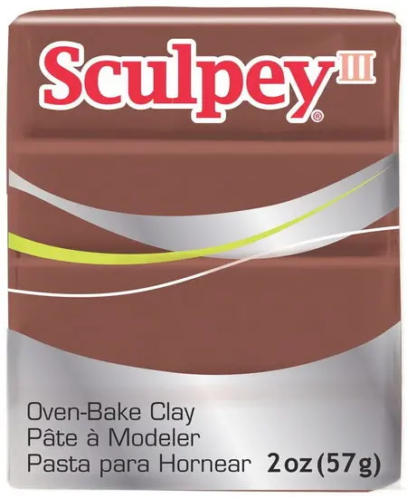 Sculpey Iii Chocolate-Color Oven-Bake Polymer Clay – 1 Oz 1