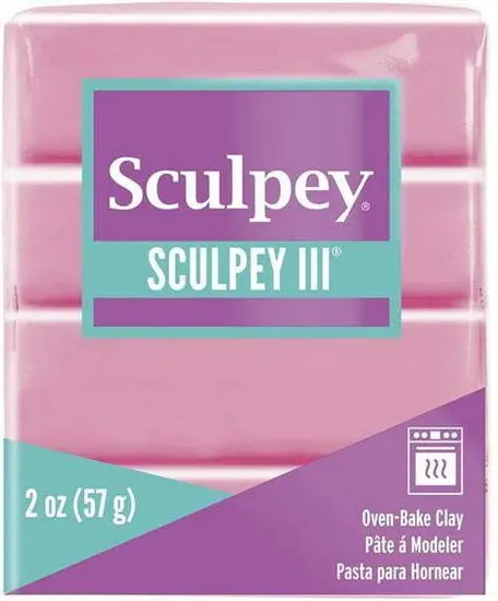 Sculpey Iii Oven-Bake Polymer Clay In Dusty Rose, 1 Oz 1