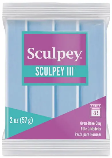 Sculpey Iii Oven-Bake Polymer Clay In Sky Blue 1