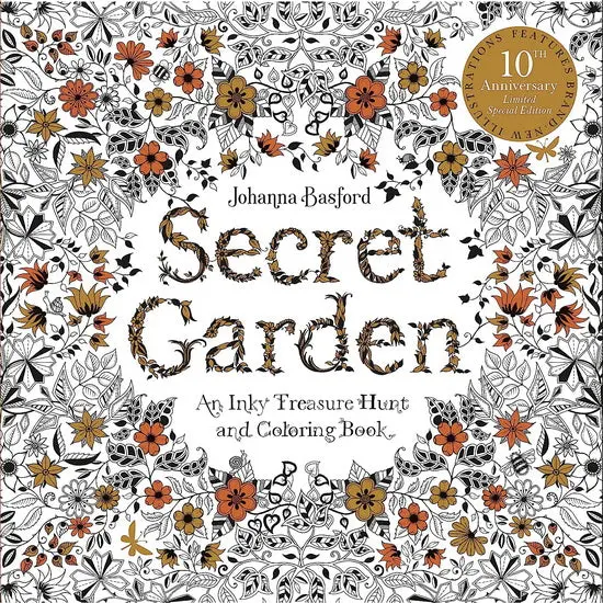 Secret Garden – 10Th Anniversary Limited Edition Coloring Book 1