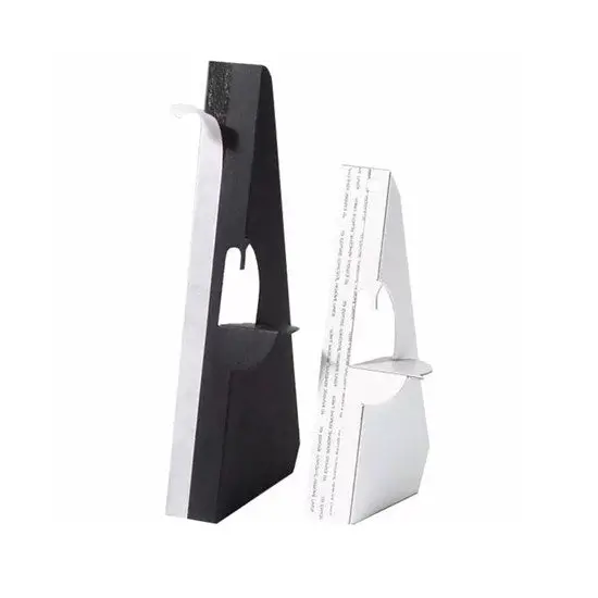 Self-Adhesive Black Display Easels – 12-Inch Height, Pack Of 5 1