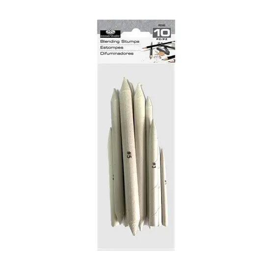 Set Of 10 Assorted Blending Stumps For Sketching 1
