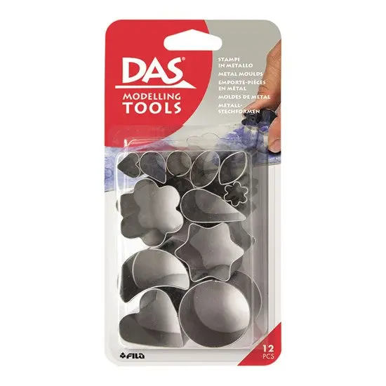 Set Of 12 Assorted Metal Cutting Dies – Precision Craft Templates 1