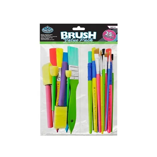 Set Of 25 Premium Craft Painting Brushes For Artists & Hobbyists 1
