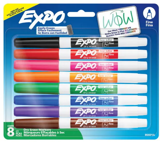 Set Of 8 Dry-Erase Markers For Whiteboards 1