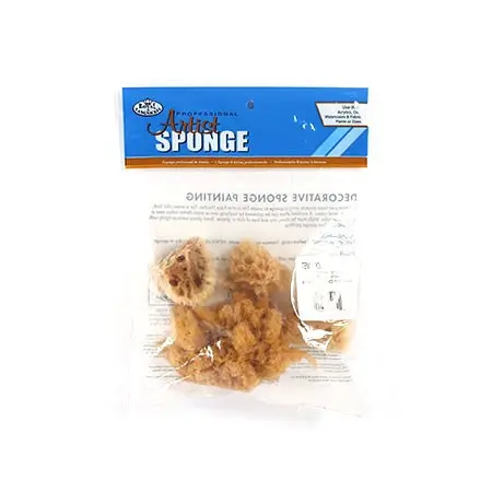 Set Of Four Natural Wool Sponges – Blending And Texturing Tools 1