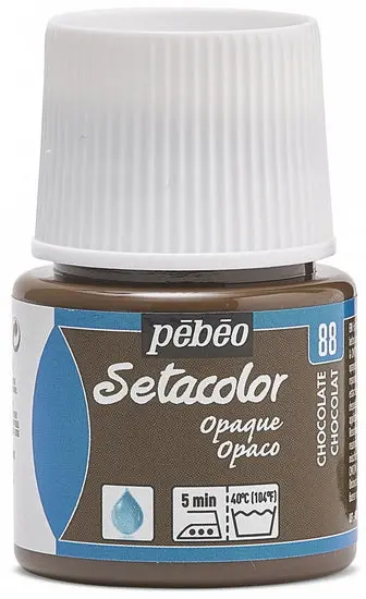 Setacolor Opaque Fabric Paint – Chocolate Brown, 45 Ml 1