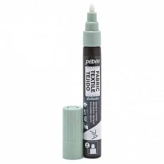 Setacolor Opaque Textile Marker – Pastel Green, 4Mm Tip For Fabric 1