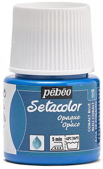 Setacolor Textile Paint – Opaque Cobalt Blue, 45 Ml 1