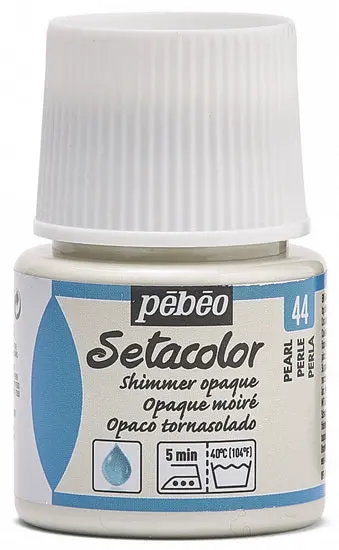Setacolor Textile Paint – Opaque Shimmer Pearl Finish, 45Ml 1