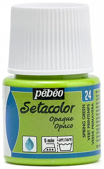 Setacolor Textile Paint – Opaque Spring Green, 45 Ml 1