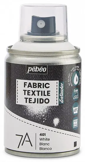 Setacolor Textile Spray Paint – Opaque White, 100 Ml For Fabric Art 1