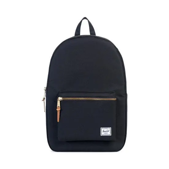 Settlement Artist Backpack – Sleek Matte Black Carryall 1