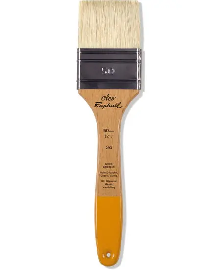 Short-Handle Oleo Oil Painting Spalter Brush – Size #50 1