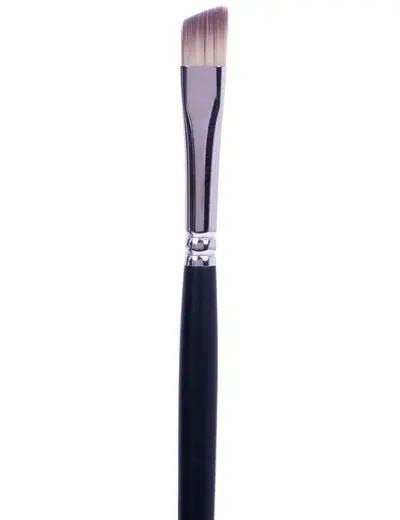 Short-Handle Synthetic Angle Brush – Size 1/4 1