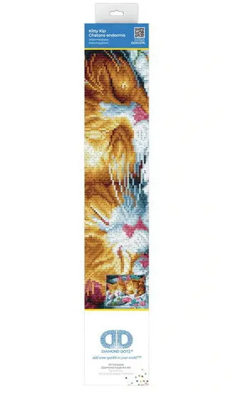 Sieste De Chatons – Illustrated Kitten Nap Scene Artwork 1