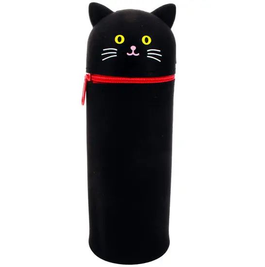Silicone Cat-Themed Pencil Case – Flexible & Durable 1