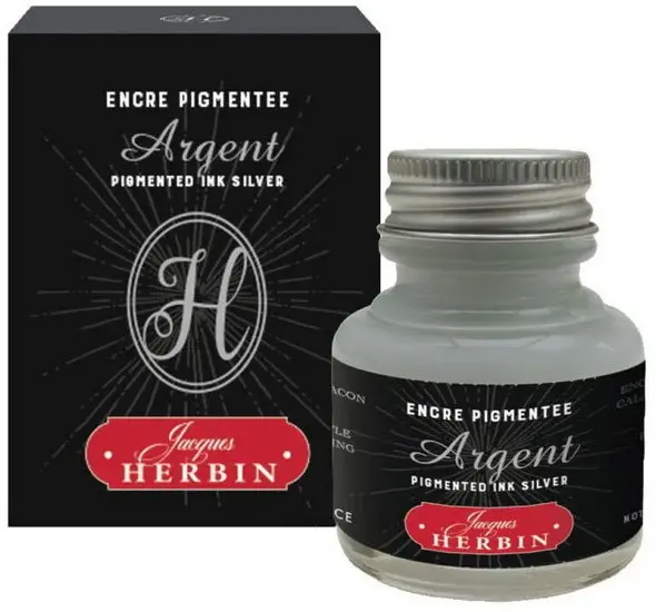 Silver Pigmented Ink 1