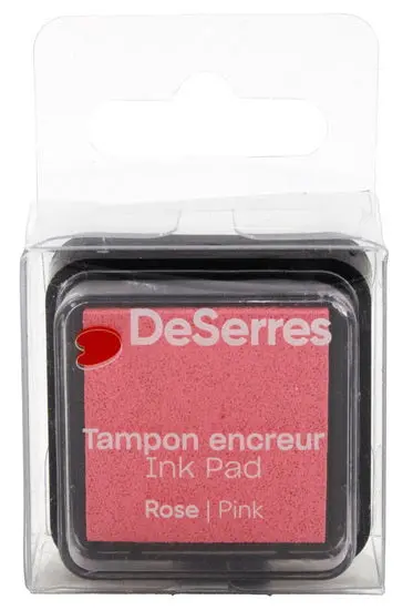 Single-Use Inkpad In Soft Pink – Crisp Stamping, Fade-Resistant Pigment 1