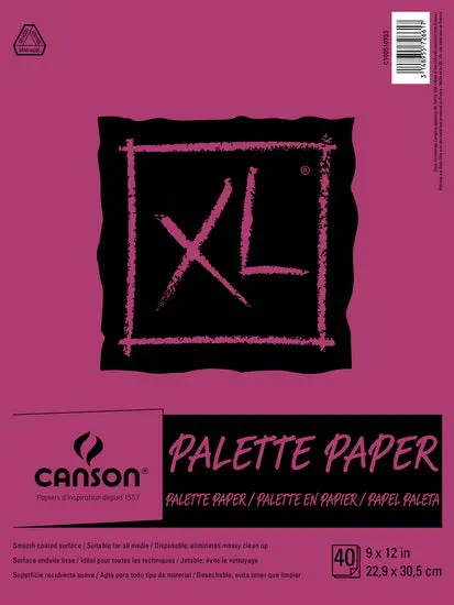 Single-Use Paper Palette – 9 X 12 Inches 1