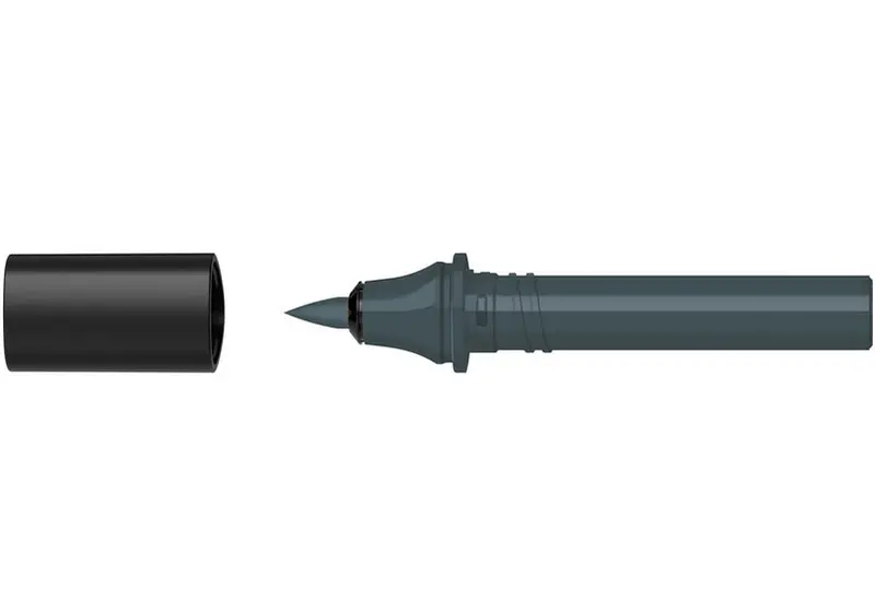 Sketcher Brush-Tip Marker – Cool Gray #6, Expressive Line Control 1