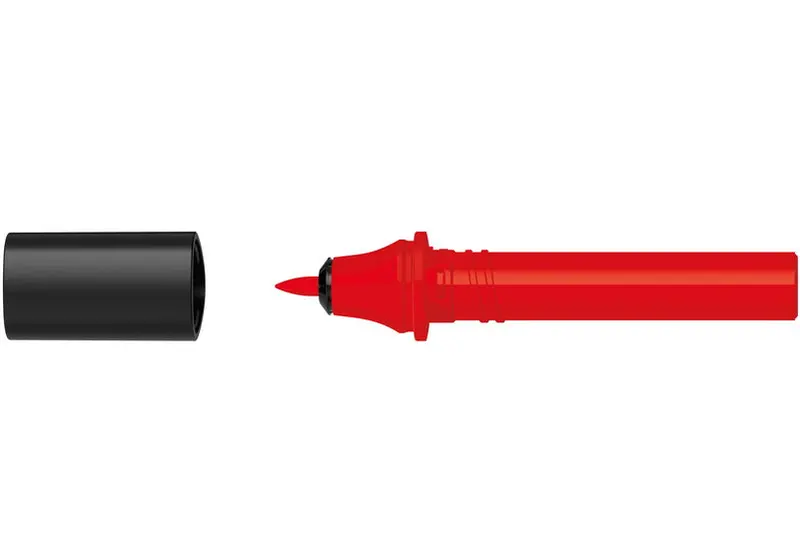 Sketcher Marker With Round Tip – Dark Red, Fine Line Control 1