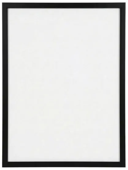 Slim Black Picture Frame For 8.5×11 Inch Prints 1