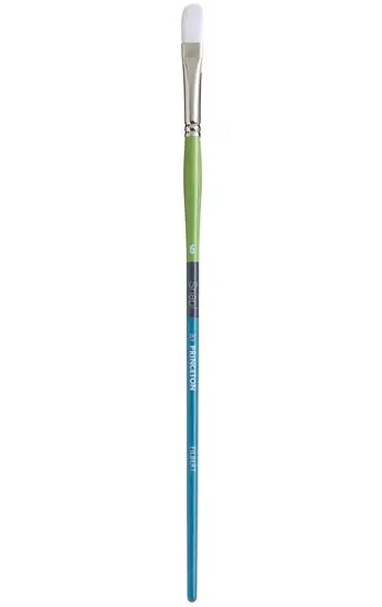 Snap! Synthetic Round Brush – Worn Domed Shape, Size #6 1