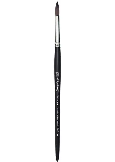 Softaqua Synthetic Round Watercolor Brush – Size 12 1