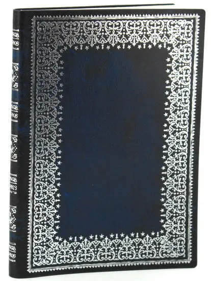 Softcover Lined Journal – Vintage Book Style, Navy – 192 Pages 1